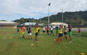 Entrainement de la section Féminine