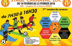 STAGE DE CARNAVAL 2018